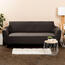 Husă multielastică 4Home Comfort Plus, pentru canapea, maro, 180 - 220 cm