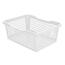 Пластиковий кошик 35,9 x 26,9 x 13 см, білий