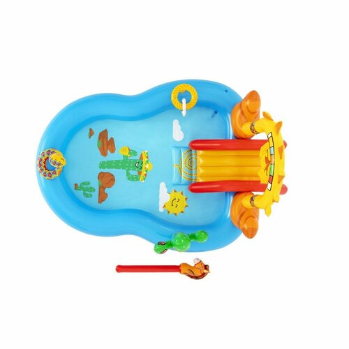 Centru de joacă gonflabil Bestway Wild West, 264 x 188 x 140 cm