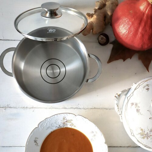 Elo 72546 Edelstahl-Topf Galant 16 cm, 1,7 l