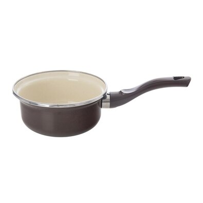 Orion Rondel emaliowany z obrzeżem Brown, śr. 14  cm