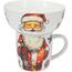 Santa reggeliző szett, 2 db, porcelán