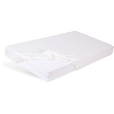 Babymatex Otroška neprepustna rjuha Bamboo bela,60 x 120 cm