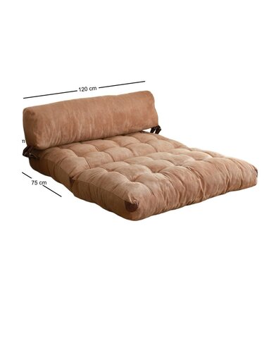 Fold canapea Fold Kadife 2 Camel