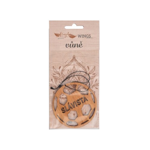InDecor Parfum pentru mașină lemn Slávista, 8 x 17cm