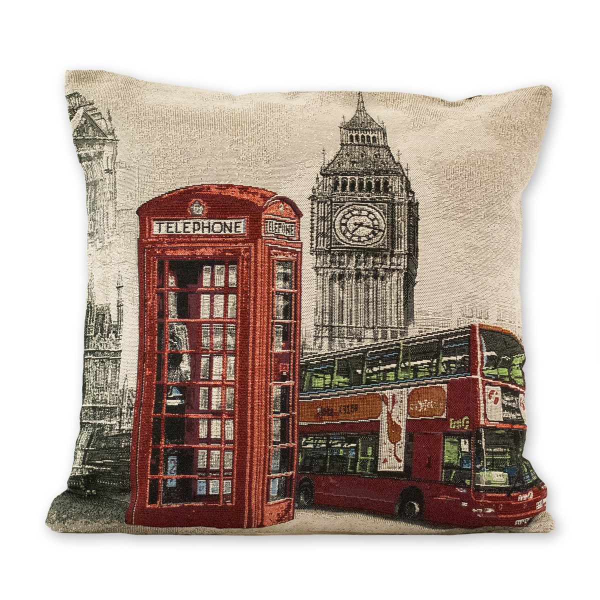 Jahu Obliečka na vankúšik Žakár London city, 45 x 45 cm