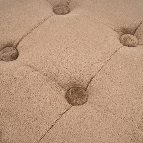 Sklopni stolček za shranjevanje Halden, 38 x 38 x38 cm, temno rjava