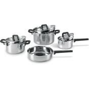 Lamart LT1119 7-teiliges Kochgeschirr-Set aus Edelstahl Pour