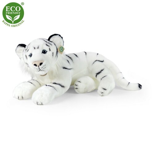 Rappa Plush білий тигр, 60 см ЕКО-ДРУЖНІЙ