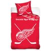 Pościel bawełniana świecąca NHL Detroit Red Wings, 140 x 200 cm, 70 x 90 cm