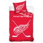 BedTex Bavlněné svíticí povlečení NHL Detroit Red Wings, 140 x 200 cm, 70 x 90 cm