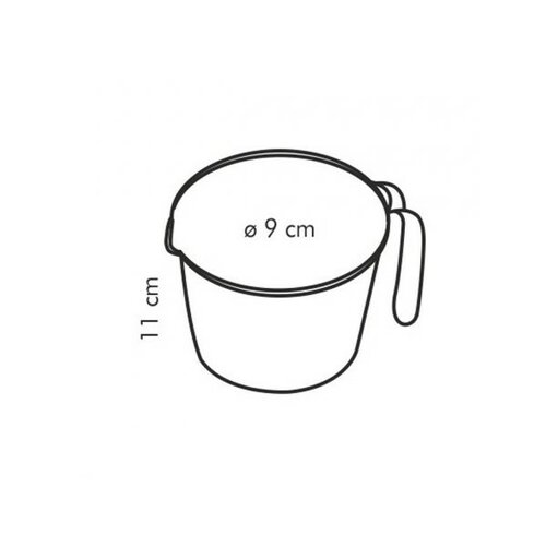 Tescoma Messbecher mit Ausguss DELICIA, 0,5 l