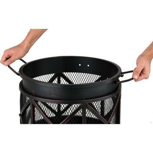 LUND TO-99702 Gartenfeuerstelle 2in1, 42 cm