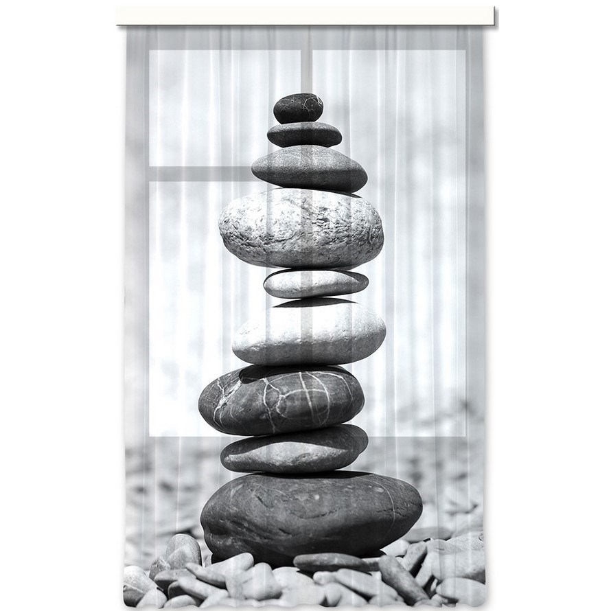 AG ART Závěs Stones, 140 x 245 cm