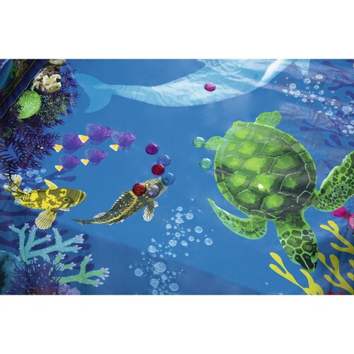 Bestway Napihljiv bazen 3D morski svet, 262 x 175x 51 cm