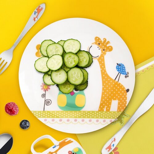 Orion Gyermek sekély tányér Zsiráf, 21 cm, 21 cm termék 2. képe
