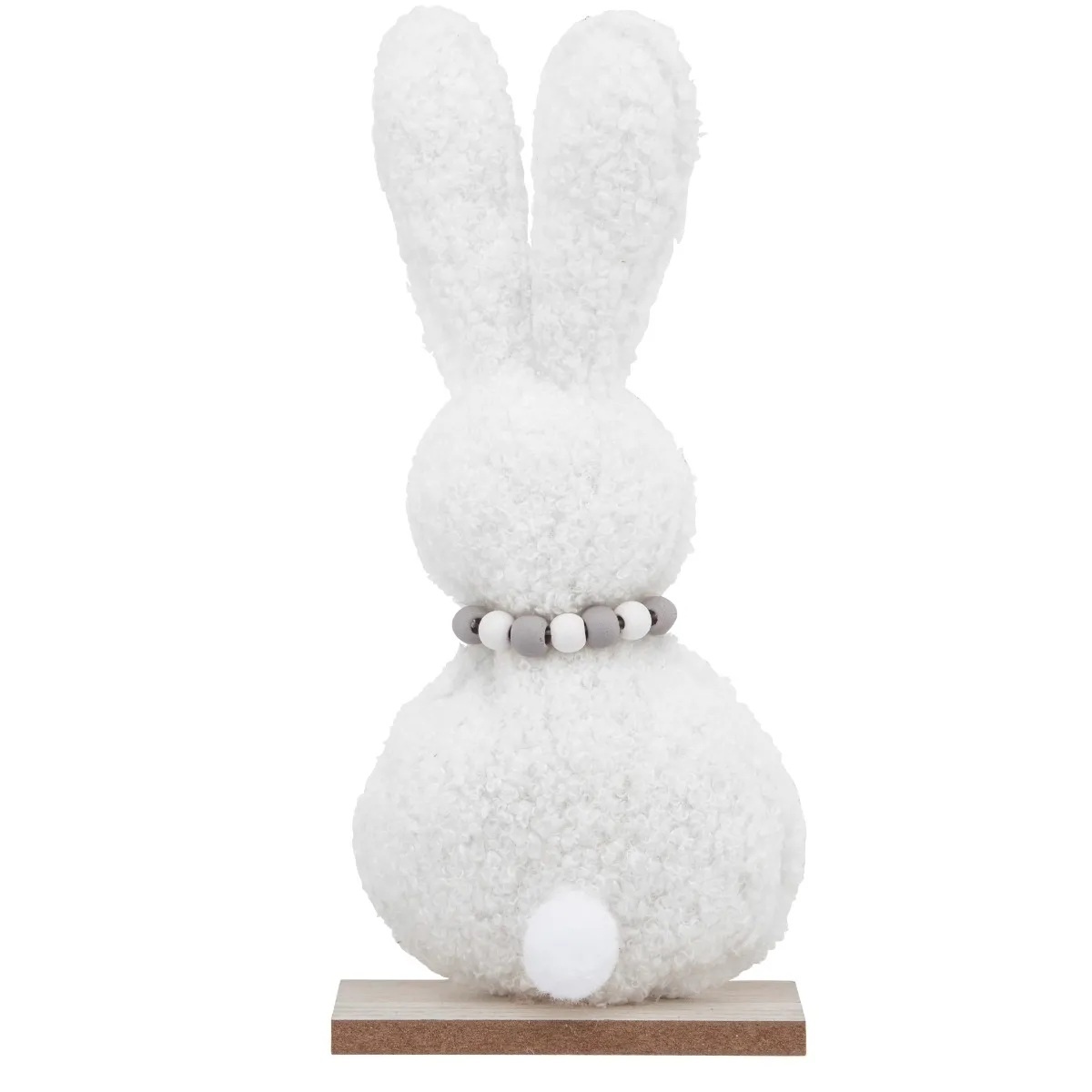 Altom Boucle iepure alb, 17 x 3 x 19 cm