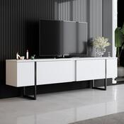 Televizní stolek Luxe White and Black