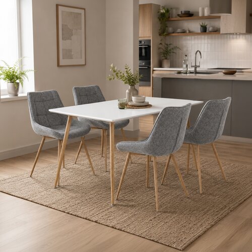 Sada jídelních židlí CT-394 GREY2, 4 ks