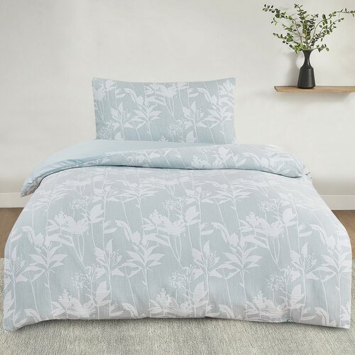 Žakárové povlečení Alabama zelená, 140 x 200 cm, 70 x 90 cm