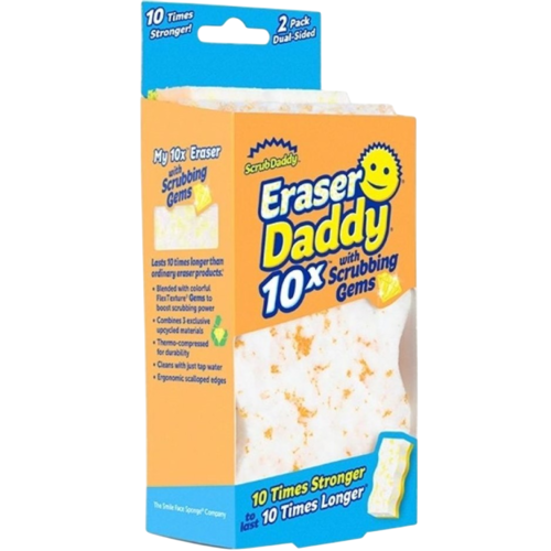 Scrub Daddy Eraser Daddy 10x silnejšie zázračné hubky 2 ks