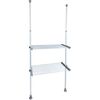 Wenko Cuier telescopic Herkules Twin, alb