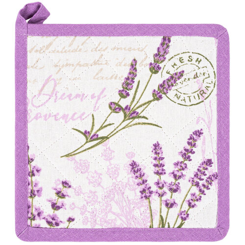 Home Elements Topfhandschuh mit Magnet und  Topflappen Lavendel 2023, 18 x 32 cm, 20 x 20 cm