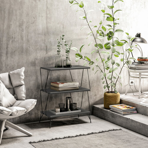 Beistelltisch Lazandos Anthracite