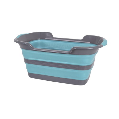 Składany kosz na bieliznę, 60 x 40 x 27,5 cm