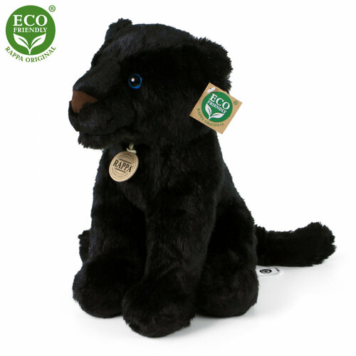 Plišasti črni leopard 30 cm ECO-FRIENDLY