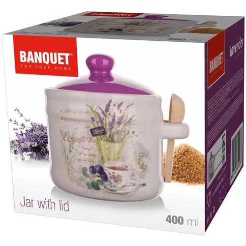 Banquet Dóza s lyžičkou Lavender