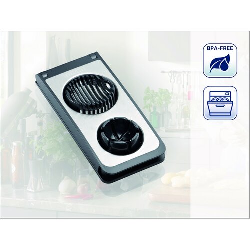 Leifheit Eierschneider Combi Edelstahl 03122