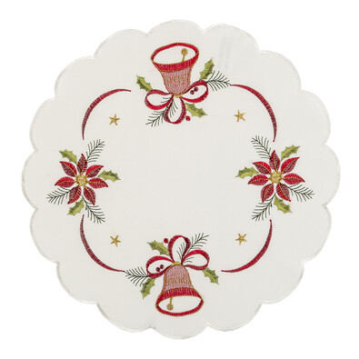 Faţă de masă crăciun Clopoţei, pr. 35 cm