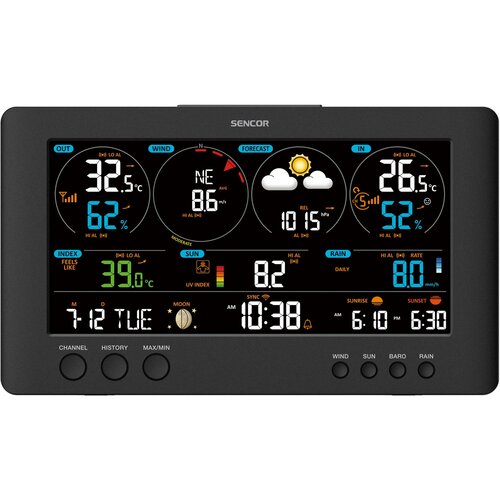 Sencor SWS 12500 WiFi stacja pogodowa