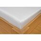 Kvalitex Satin-Betttuch Luxury collection  weiß, 90 x 200 cm + 22 cm