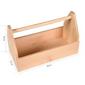 Kesper 69576 Box na náradie borovica 42 x 21 x 26 cm