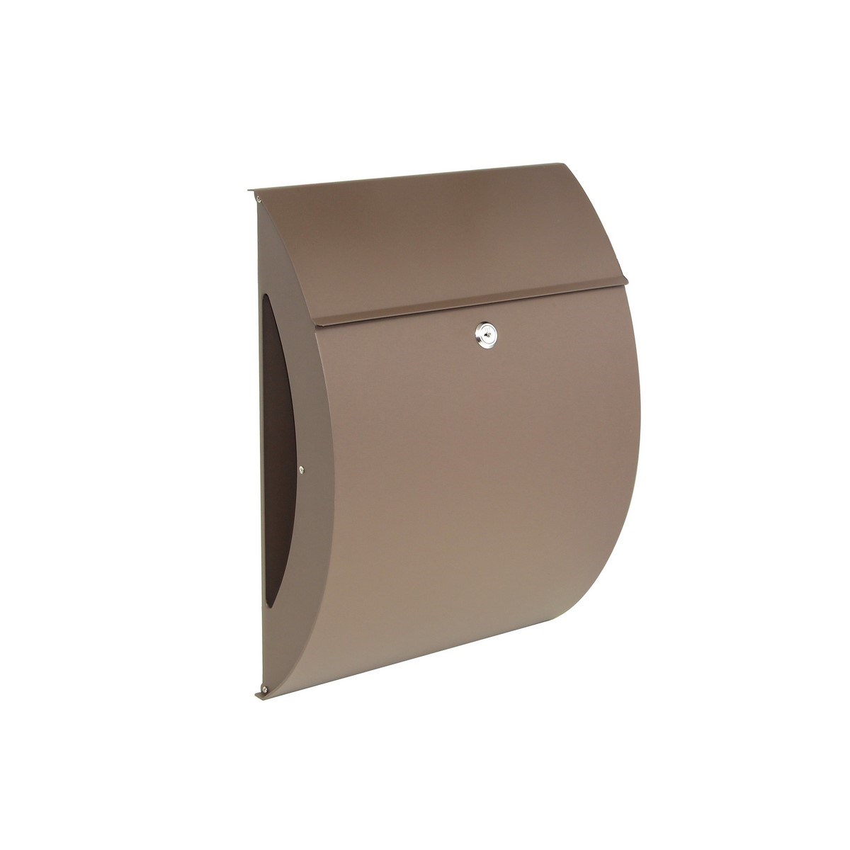 Richter Poštová oceľová schránka Bilbao, hnedá