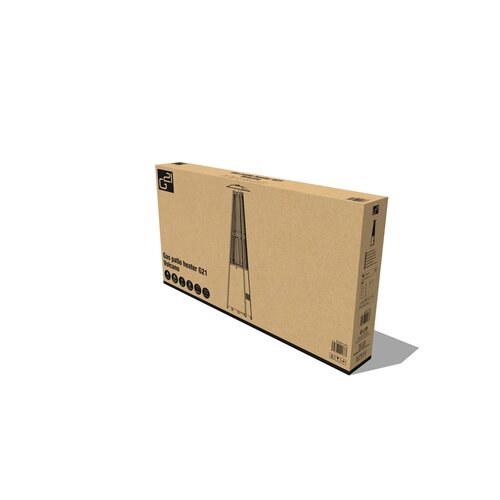 G21 Volcano hősugárzó, gázüzemű