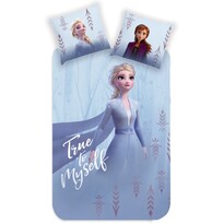 Lenjerie de pat din bumbac pentru copii Regatulde Gheață Povestea, 100 x 135 cm, 40 x 60 cm Lenjerie de pat din bumbac pentru copii Regatulde Gheață Povestea, 100 x 135 cm, 40 x 60 cm