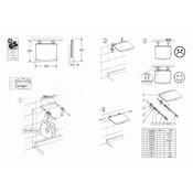 GELCO GS120W sklopné sedátko do sprchového koutu 32,5 x 32,5 cm, bílá