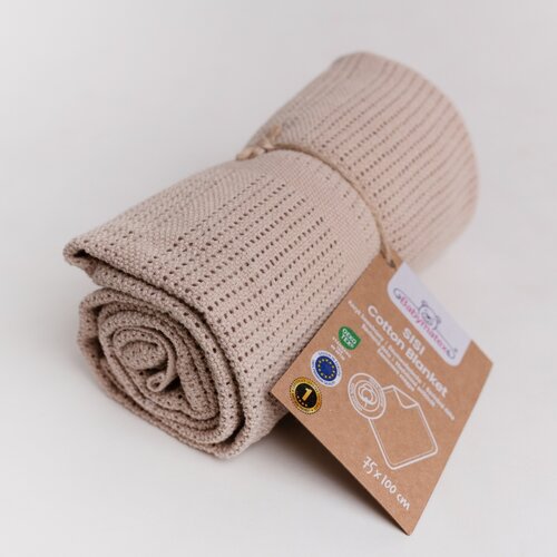 Babymatex Babydecke Sisi mocha mousse, 75 x 100 cm