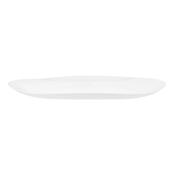 Altom Servírovací talíř z opálového skla White harmony 30 x 22,5 cm