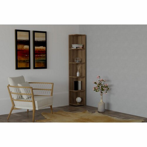 Knihovna Levanzo Walnut
