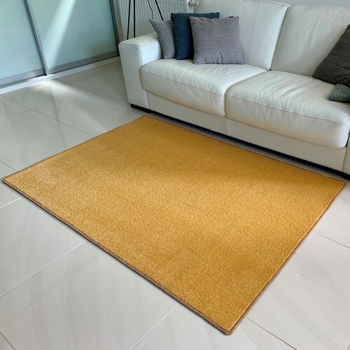 Kusový koberec Eton Lux žltá, 120 x 170 cm