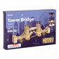 RoboTime Dřevěné 3D puzzle most Tower Bridge svítící