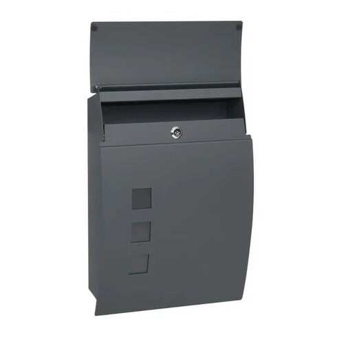BK.931.G.AM acél postaláda ablakkal termék 2. képe