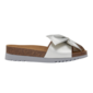 Scholl Pantofle Bowy 2.0 stříbrná, vel. 37