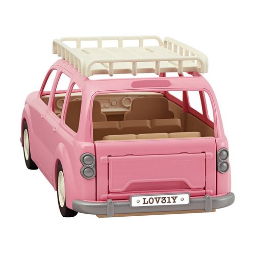 Sylvanian Familie 5535 Familienauto Rosa Van