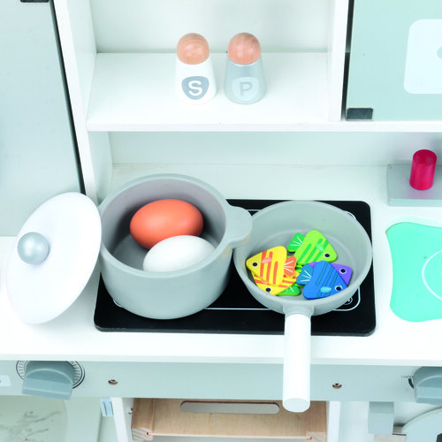 Bucătărie pentru copii Bino cu mașină de spălat