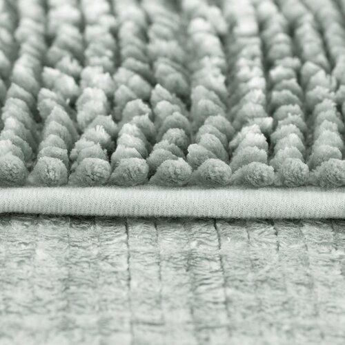 Restilo Комплект килимків для ванної кімнати Bati сірий, 2 шт. 50 x 80 см, 40 x 50 см